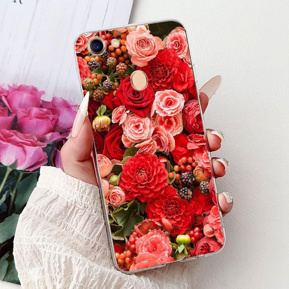 Clear Casing For Oppo F5 CPH1723 CPH1727 Cover For Oppo F5 Youth Case CPH1725 Luxury Butterfly Love Fashion Cool Lion Painted