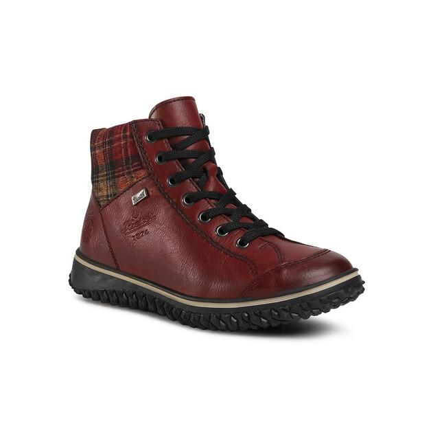 Burgundy Rieker Z4243-36 Ankle Boots