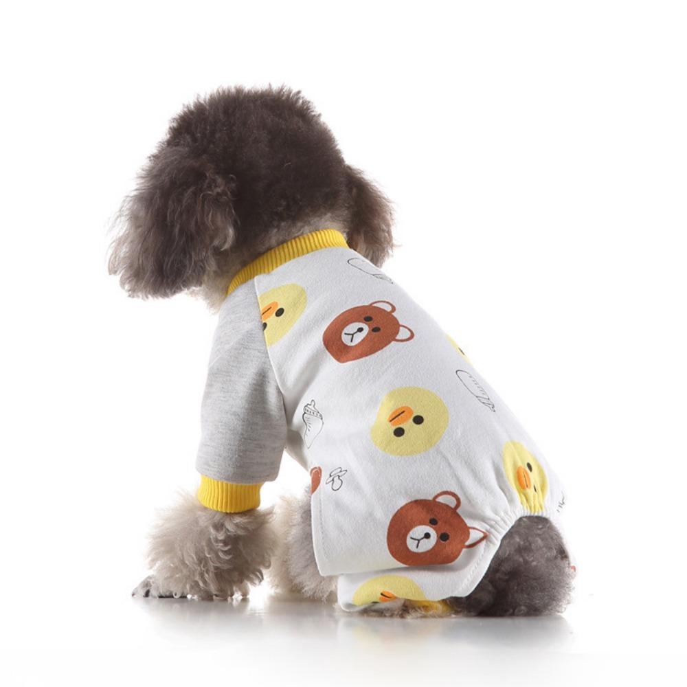 Pet clothes pajamas home set combination pet pajamas dog pajamas home clothes