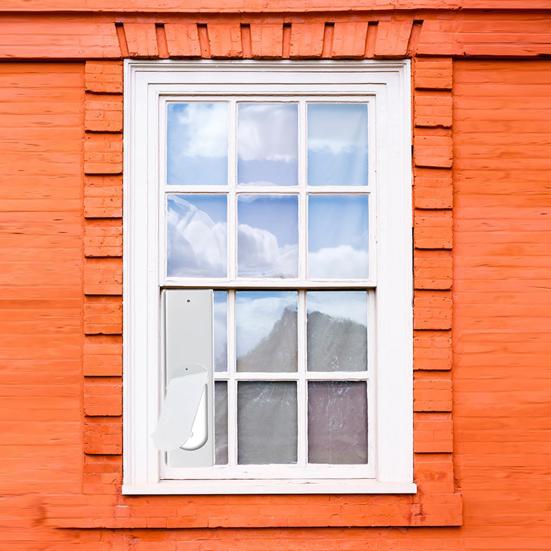 Mobile Air Conditioner Air Vent Cover Waterproof Dust-proof Reduce Hot Air Intakes PVC Rain Air Conditioning Window Cover