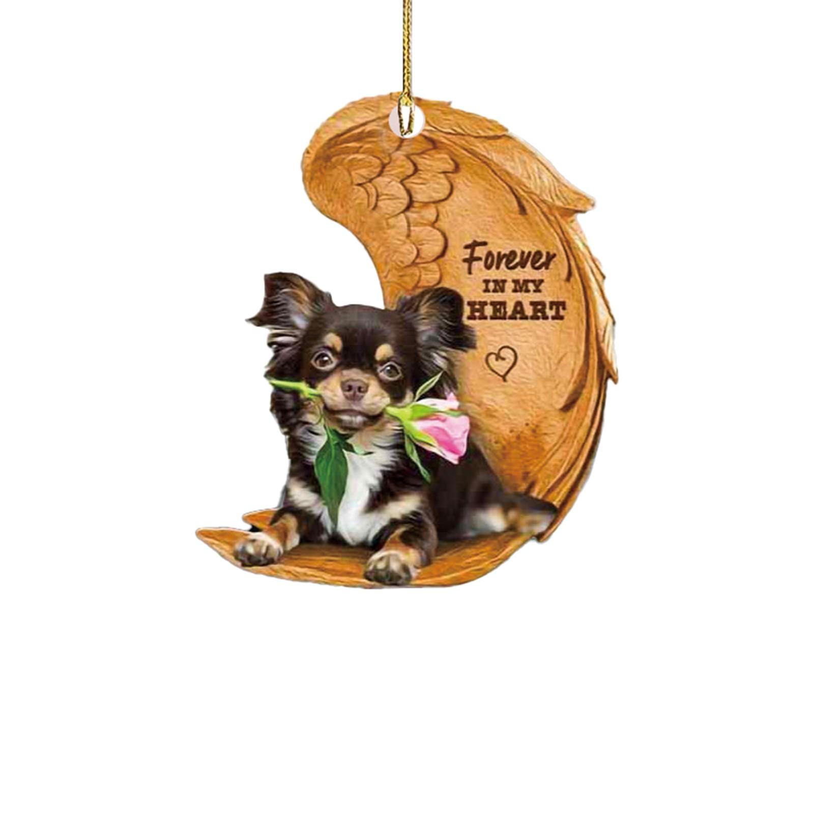 Акриловые подвесные украшения для собак — фото 6