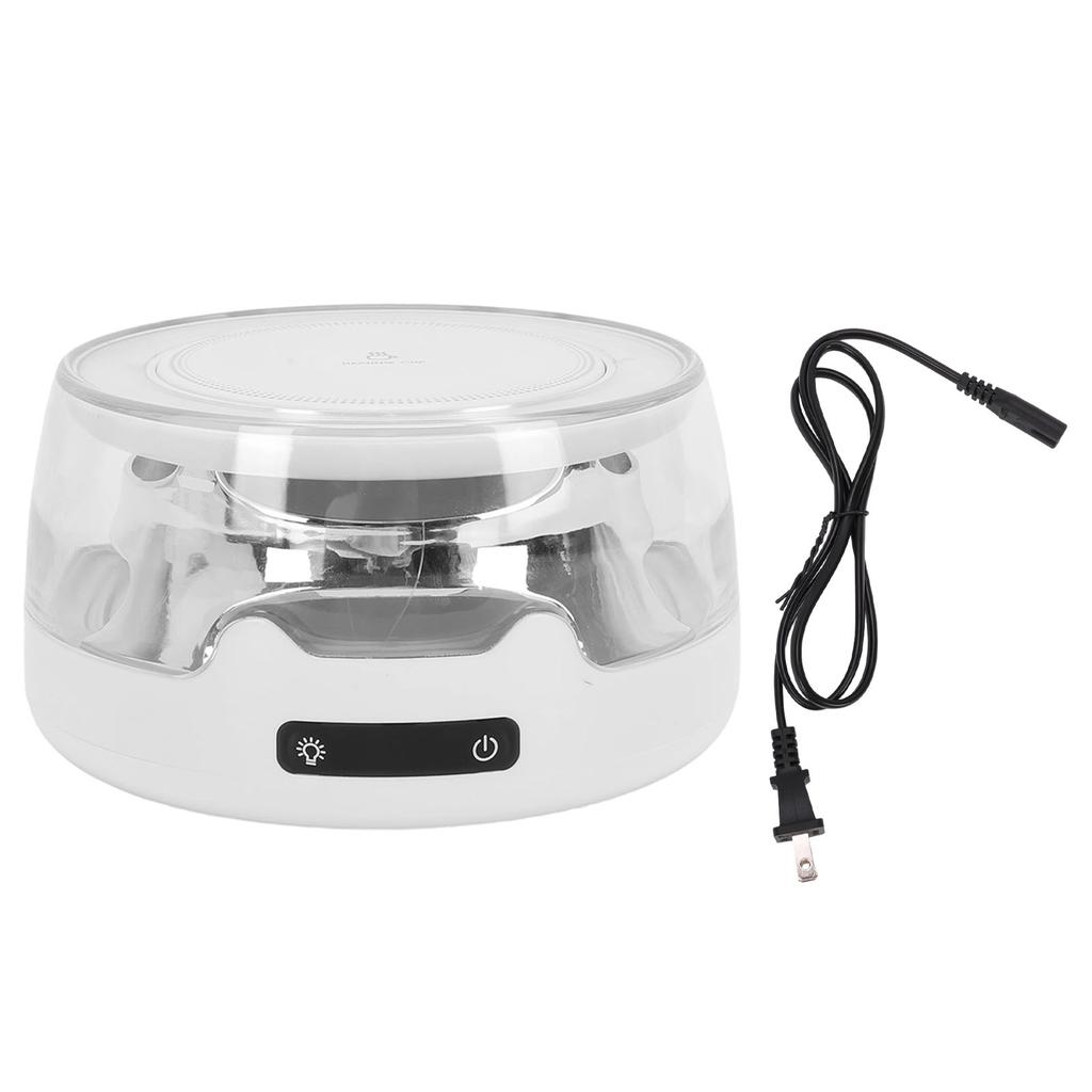 Mug Warmer 4 Heat Settings Beverage Heating Plate Electric Beverage Warmer with Night Light for Home Office White