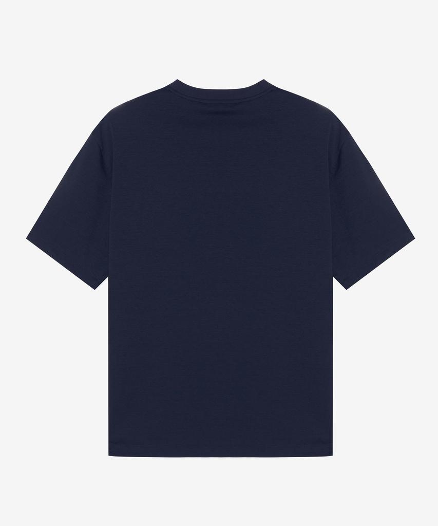 MINDBRIDGE [Cool] Woven Mix Semi-Oversized T-Shirt - 2 Colors