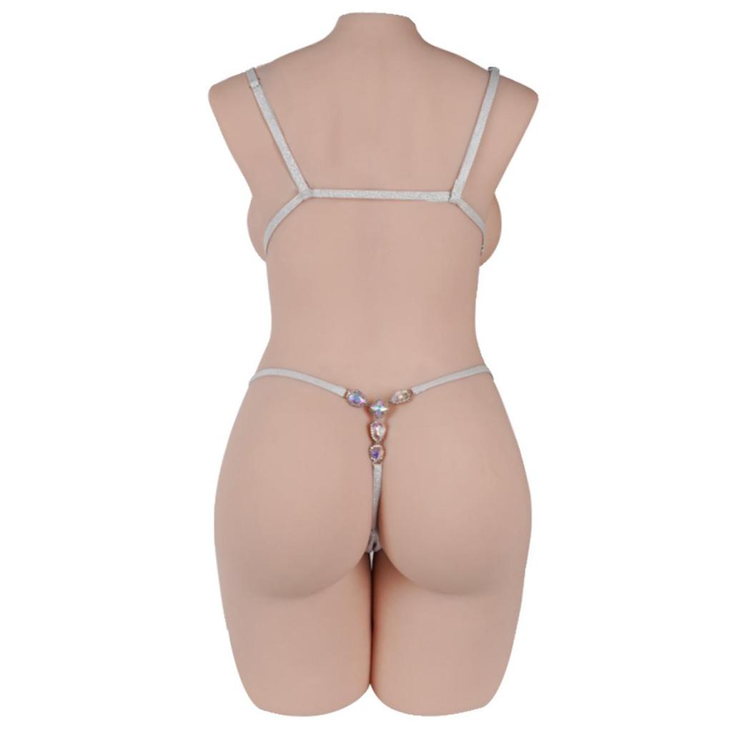 Big Tits Half Body Sex Doll Torso Realistic Love Doll Woman Anal Breast Vagina Adult Toy Male Masturbation Sex Toy 18+