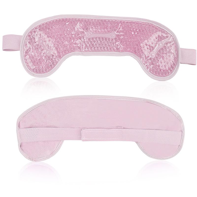 Gel Beads Cooling/Heating Forehead Band - Reusable Ice Pack for Pain Relief