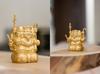 prayer Daikokuten gold statue Seven Lucky Gods ornament Takaoka copperware Daikokuten Kodaiji Entoku-in Eye-opening completedToyotomi Hideyoshi's