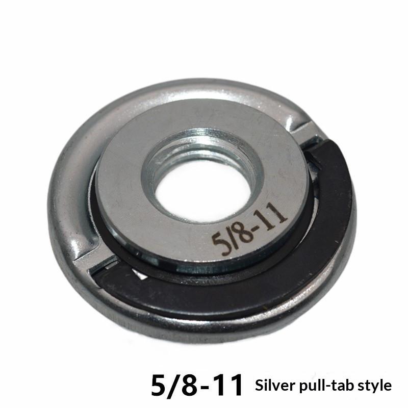 Thread Angle Grinder Self-Locking Pressing Plate Platen Quick Release Flange Nut Clamping Power Chuck Tools Parts