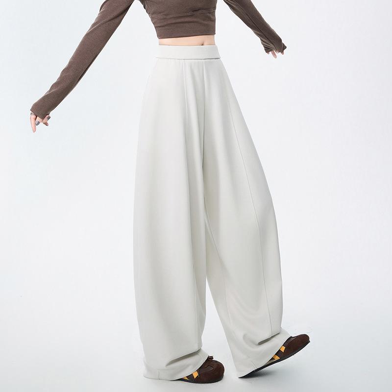 Women's Casual Loose Sweatpants with Wide-Leg Balloon Style for Spring 2026