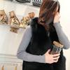 Autumn and Winter New Imitation Fur Vest Women's Medium and Long Imitation Fox Hair Vest Light Fashion Coat