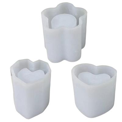 Flexible Home Decors Moulds Creative Pen Holder Silicone Mold Practical Succulent Plantpot Crafting Moulds