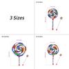 Colorful Plastic Kids Safe Drumsticks Early Childhood Music Toy with Easy Grip for Parties Rhythm Training Ages 3+