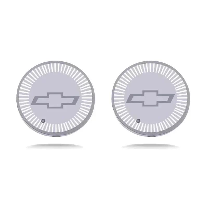 LED Car Water Cup Coaster Drinks Holder Light Mat for Chevrolet Aveo Sail Orlando Cruze Spark Equinox Malibu Captiva Trax Sonic