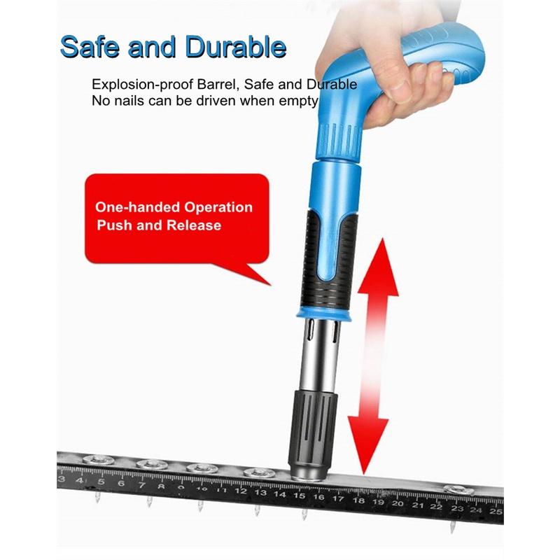 Mini Ceiling Wall Anchor Wire Slotting Device Wall Fastener Metalworking Rivet Guns Tool Manual Steel Nail Guns Rivet Tool Home