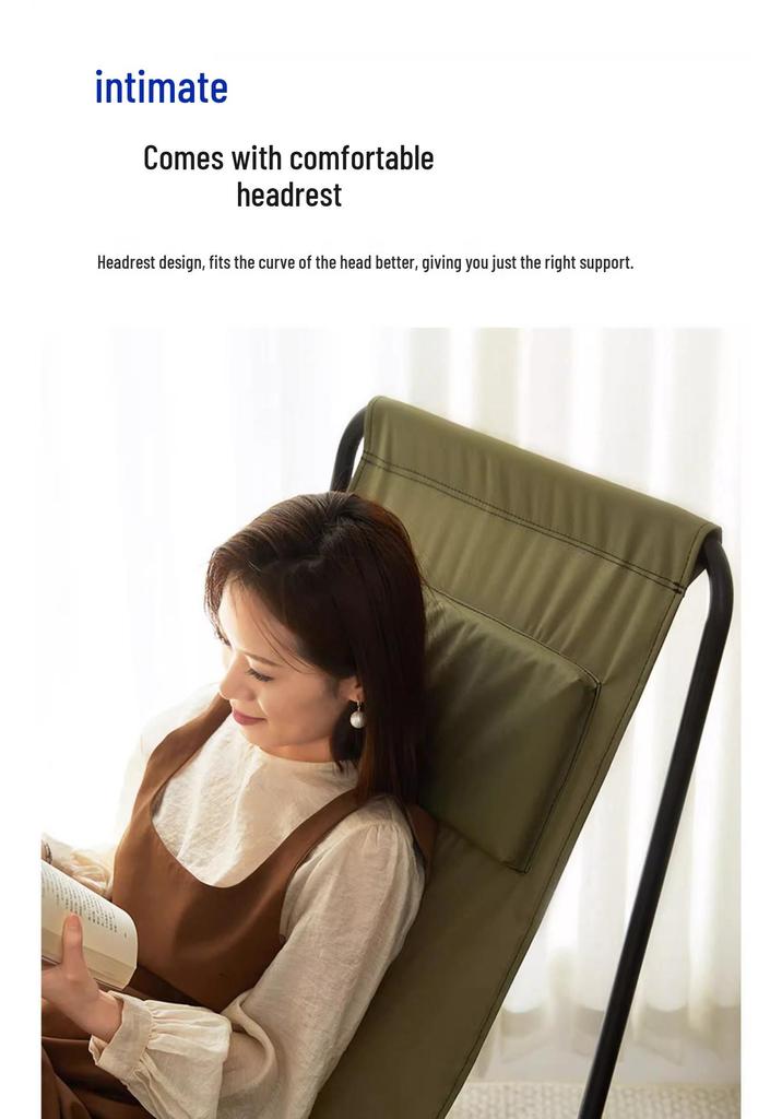 Breathable Outdoor Reclining Rocking Chair for Balcony or Home