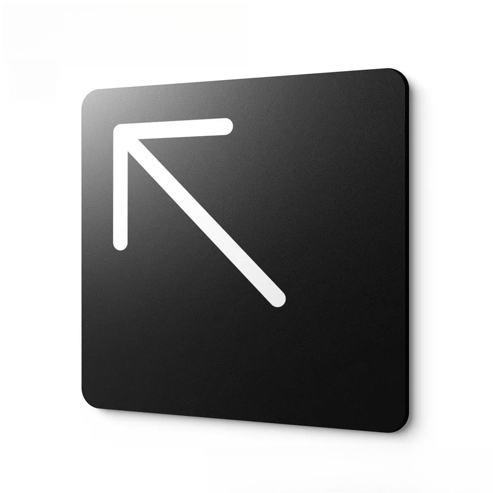 Осторожно Береги голову Металлическая табличка 20x20см, Предупреждающая табличка для двери стены