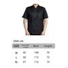 Chef Coat Jacket Executive Clothes with Pocket Breathable Summer Uniform Workwear for