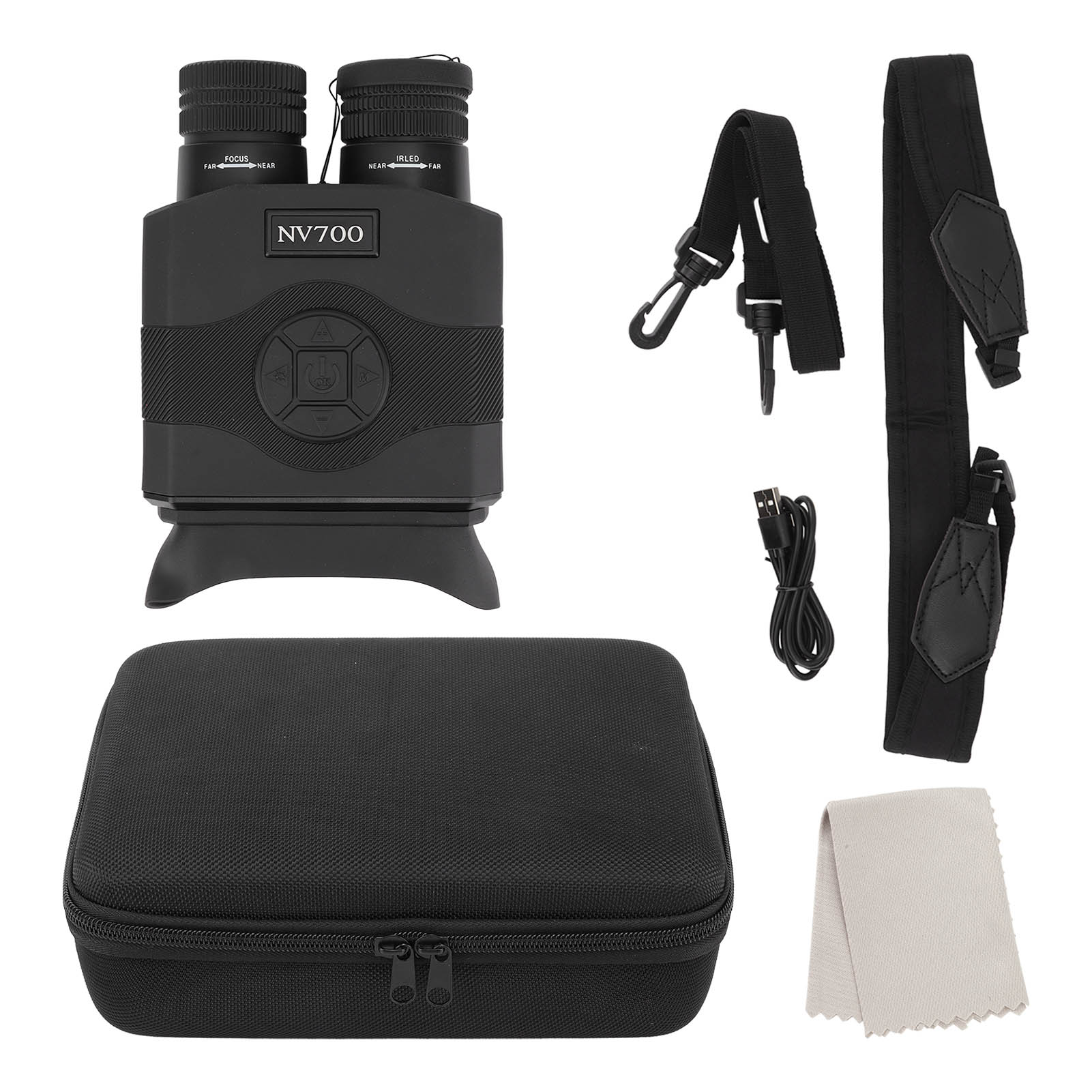 

720P Night Goggles with 3.5in LCD Infrared Video Recording Digital Night Vision Binoculars for Day