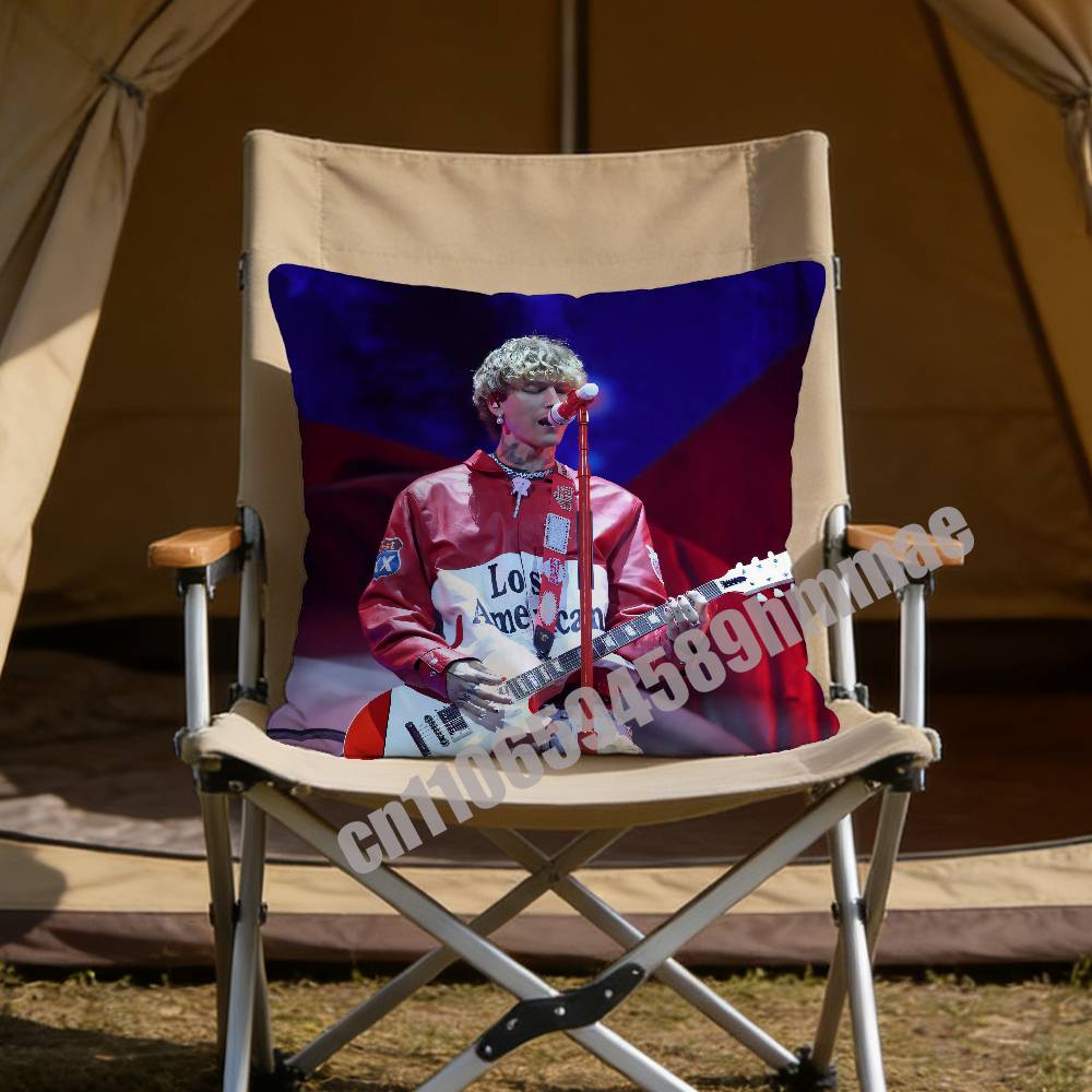 For M-Mgk Lost Americana Throw Pillow Case Sham 45X45Cm 40X40Cm Square Car Pillowcase Pad Cushion Cover