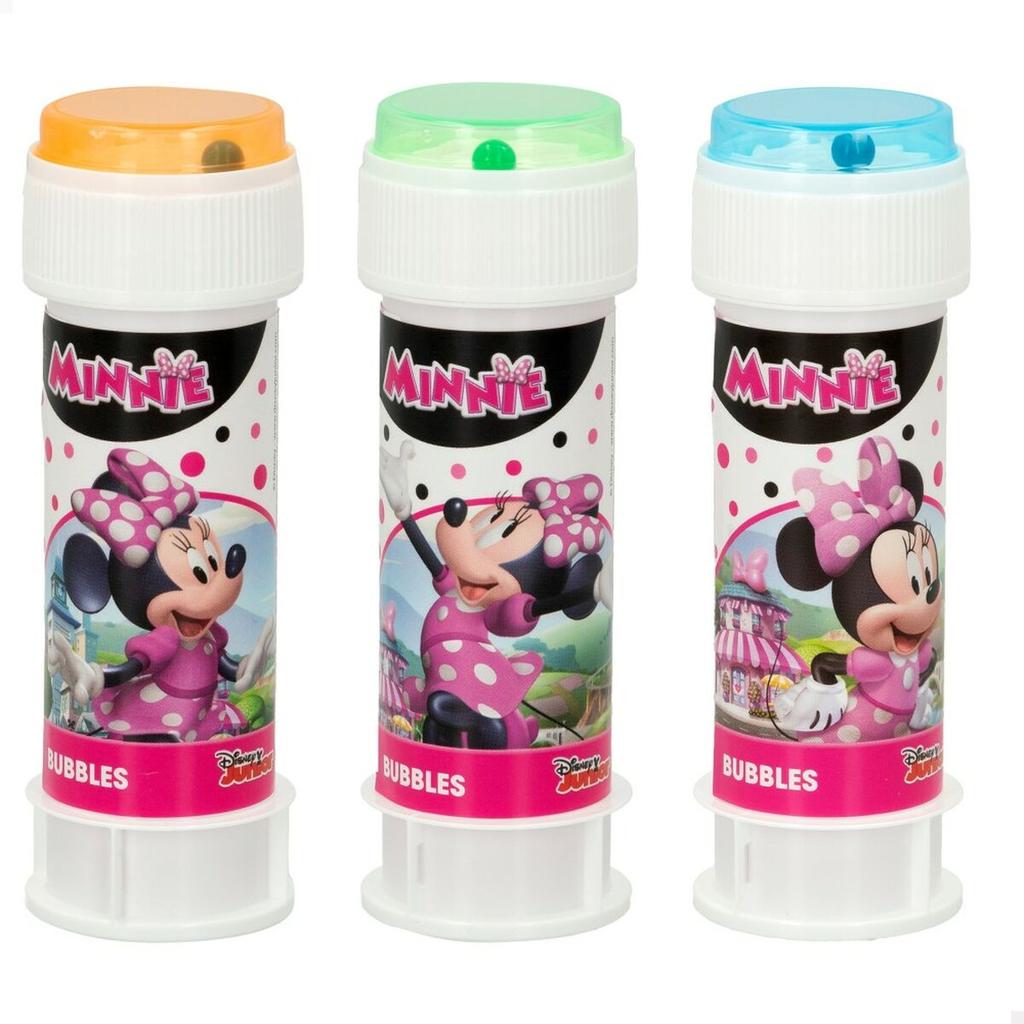 Seifenblasenspiel Minnie Mouse 3,8 x 11,5 x 3,8 cm (24 Einheiten)