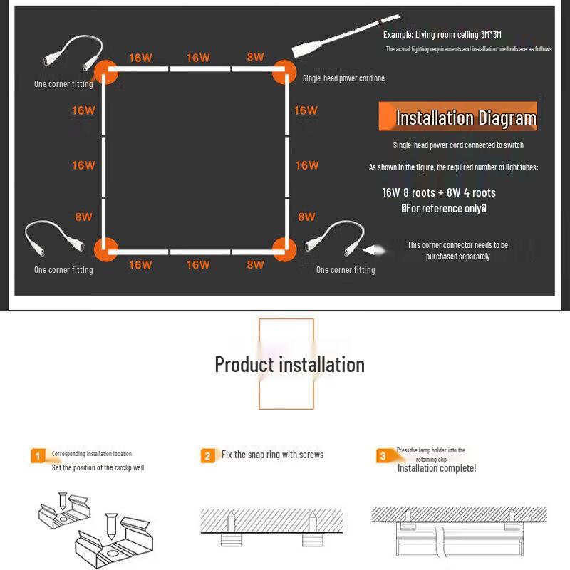 FSL T5 Integriertes LED-Röhrenlicht