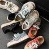 New niche design shell head heightened platform dissolving shoes sports and leisure shoes lace-up board shoes