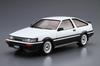 Aoshima Bunka Kyozai The Model Car Series 17 Toyota AE86 Corolla Levin Plastic Model 1/24 No. GT-APEX '85 (Automobile)