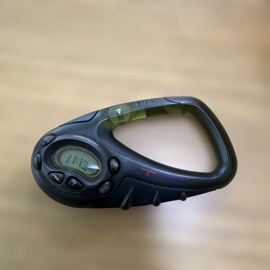 Used TIMEX Digital Carabiner Watch Rare 00s Junk