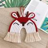 Decor Animal Macrame Wall Hanging, Hand Woven Decorative , Cute Nursery Decoration, for Festival