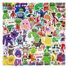 60 Banban's Garden Cartoon Graffiti Stickers: Waterproof for Car, Luggage, Cup, Skateboard