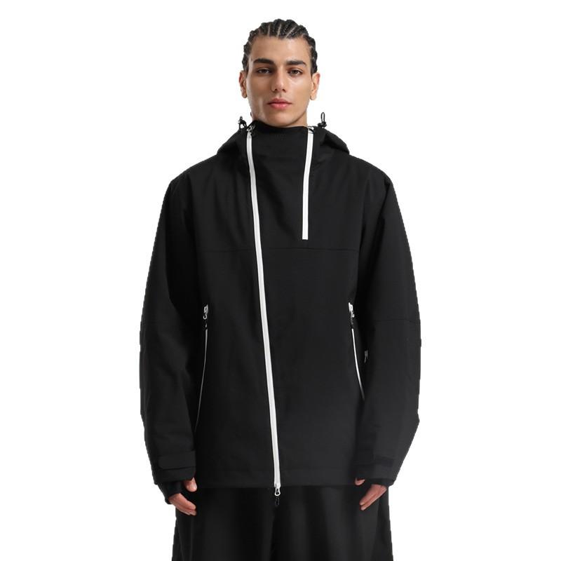 Men's and Women's Ski Jacket Snowboard Coat Waterproof Winter Baggy Snow Jackets with Hood Windproof Warm Insulation Outdoor Sports Skiing Jackets