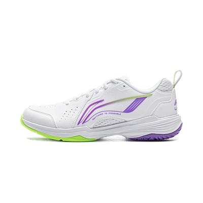 Li Ning Flying Eagle Breathable And Lightweight Low Top Badminton Shoes Unisex Standard White AYTU001-8