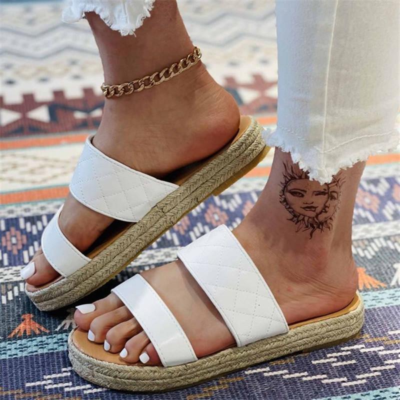 Women Sandals Platform Sandals Shoes Women 2024 Summer Sandals Slipper Indoor Outdoor Flip-flops Beach Shoes Female Slippers 36 белый 3967₽