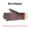 Men Gloves Winter Touch Screen Plush Inside Keep Warm Outdoor Windproof Cycling Driving Male Gloves