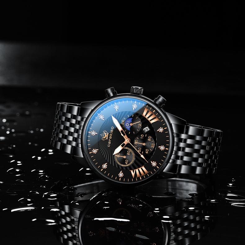 Neue TOP-Marke Luxus Herrenuhr Herrenuhr Wasserdicht Herren Quarzuhren