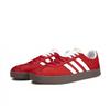 Adidas VL COURT 2.0 Red Flame, Sweet Style, Preppy Style Leather Low top Skateboard Shoes Unisex Red ID6015()