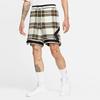 Jordan Varför inte? Retro Sport Snörning Casual Shorts Med Heltryck Rutig Ull Herrshorts Ljus Rödbrun DC3250-104