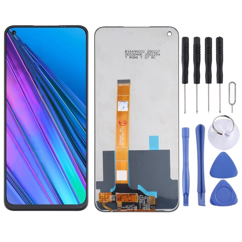 Very Thin Touch Screens Digitizer Replacement Featuring Scratch Resistant Glass Phone Display Repair for A54 CPH2195