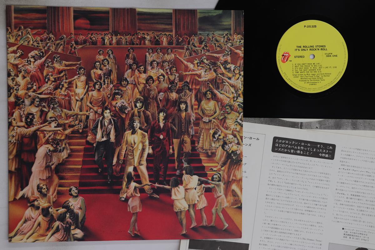 

LP Record ROLLING STONES - It s Only Rock n Roll P10132S ROLLING STONES 1976 Japan Rock Used