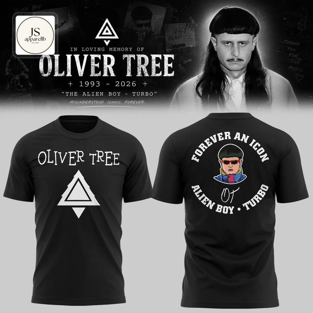 2 sides black Shirt Oliver Tree forever an T-shirt graphic tee VDF160