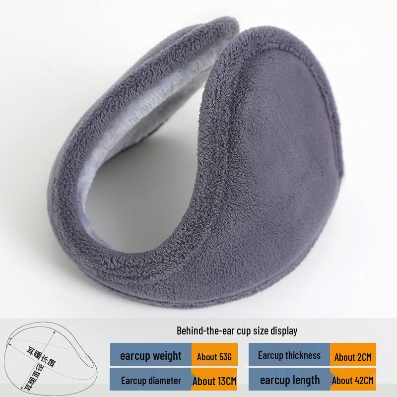 מחממי אוזניים חורפיים גדולים במיוחד לגברים: מחממי אוזניים עבים חסיני רוח לרכיבה על אופניים והגנה מפני קור חיצונית