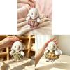 Plush Sheep Keychain With Soft Polyester Filling For Girls Gift And Bag Decor