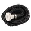 Bilge Pump Hose Plumbing Kit Thru Hull Fitting 1‑1 8in Dia 6.6ft Long PVC Hose 2pcs Clamp for Boat