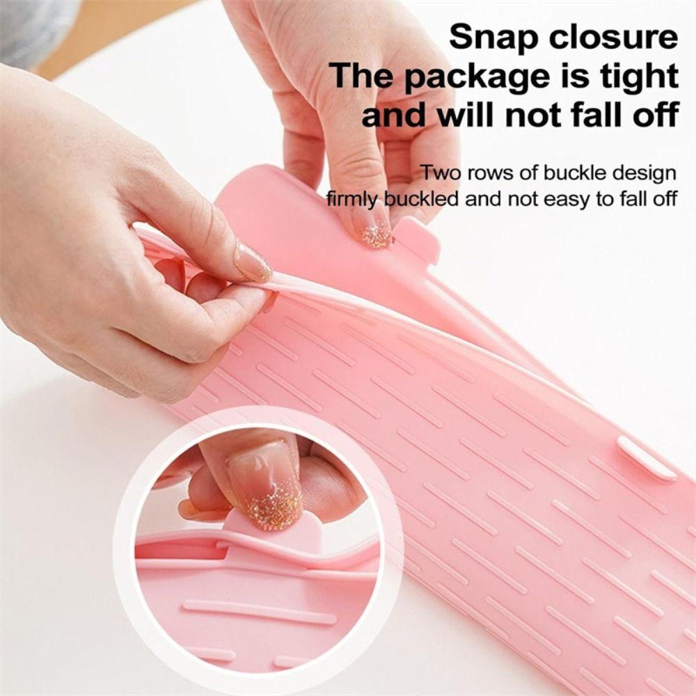 New Silicone Hair Curling Wand Cover Heat Insulation Anti-scald Hair Curling Iron Storage Bag Curling Iron Insulation Mat Travel