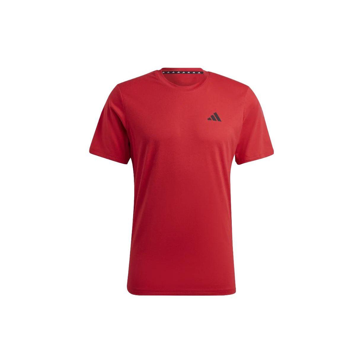 

adidas Train Essentials Feelready Training Tee Better Scarlet/Black Men Streetwear IC7442 XL
