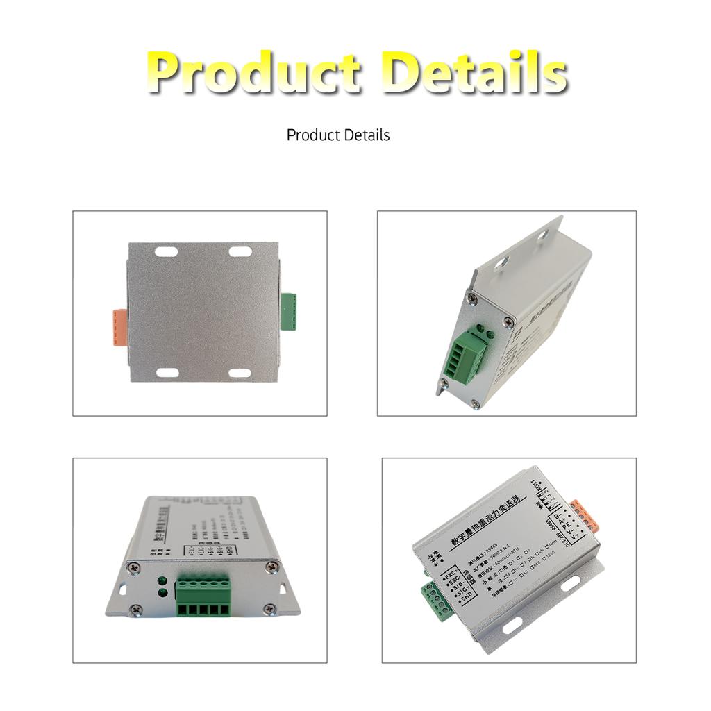 Miniature Load Cell with RS485 Digital Transmitter Modbus-RTU Output High Precision Pressure Sensor 500kg 1000kg 2000kg