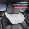 Compatible with Nio ES6, EC6, ES8, ET5, ET7, ES7: Car Neck Pillow & Lumbar Support Cushion.
