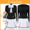Traje Completo de Cosplay da Sakura Kinomoto de Cardcaptor Sakura com Design Exquisito e Caimento Perfeito