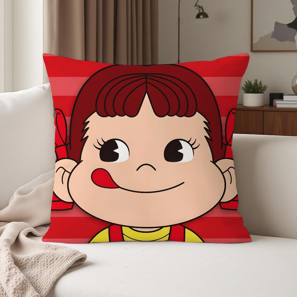 Cute Cartoon FFujiya Pillow Case Suitable For Bedrooms Living Rooms Cars Home Decoration