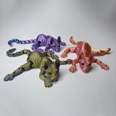 3D Printed Articulated Sphynx Sensory Stress Toy, 3d Printed Sphynx, Egyptian Cat, Hairless Cat