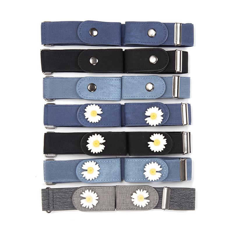 New Buckle-free Elastic Invisible Belt for Jeans Leather Lazy Belt Without Buckle Easy Belts Women Men Stretch Cintos No Hassle